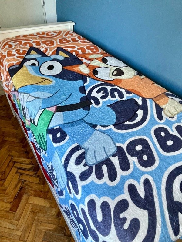 Producto - Manta polar soft BLUEY