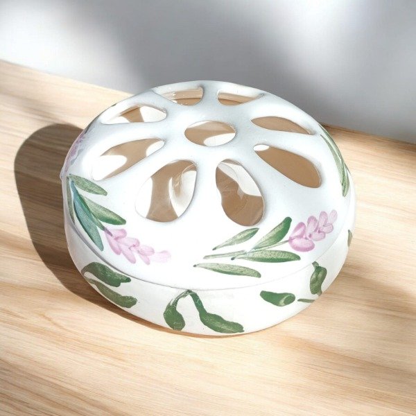 Producto - Porta espiral ceramica premium lavanda