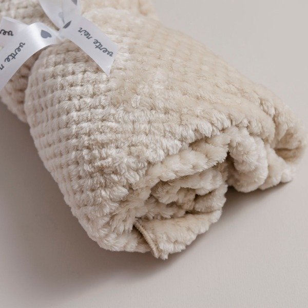 Producto - Manta piel Honey color Arena