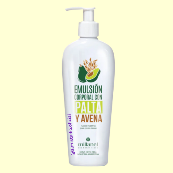Producto - Emulsión para manos y cuerpo con Palta y Avena 280g