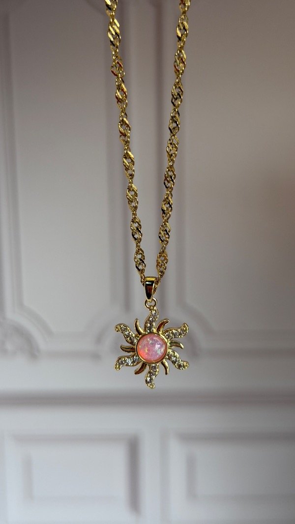 Producto - Collar: Sol de Rapunzel mini - 1