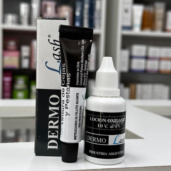 Producto - Combo dermolash: Tintura negra + oxidante