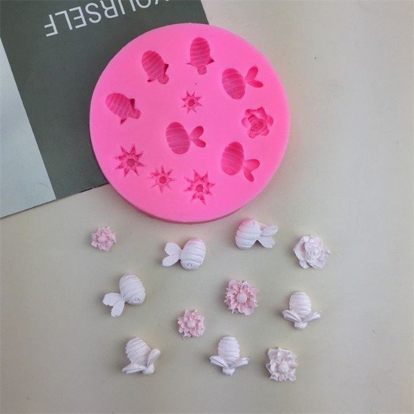 Producto - Molde abejitas y flores