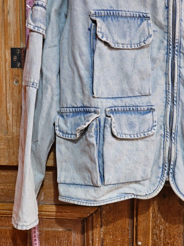 Producto - Campera de Jean HM Celeste t.M - 3