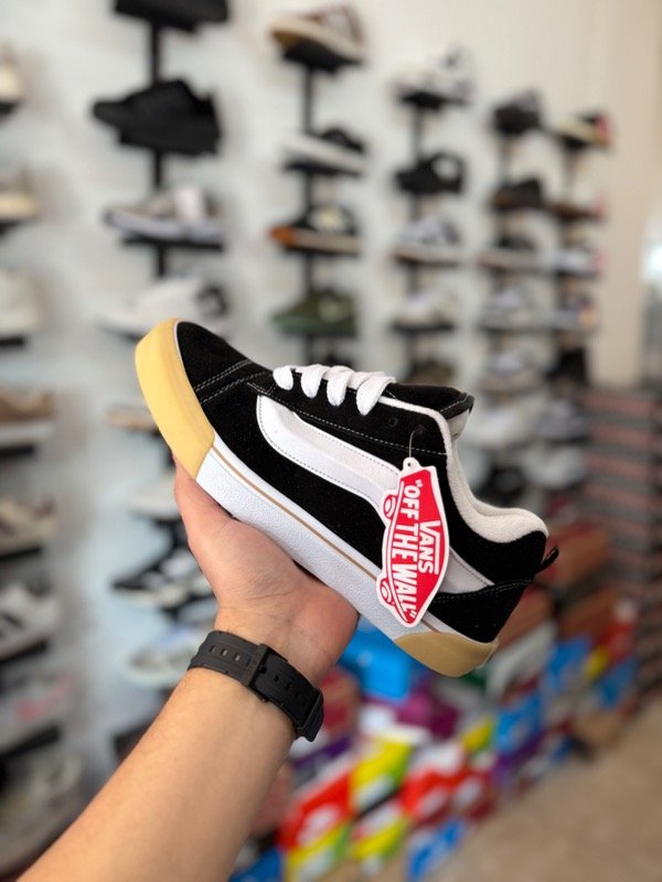 Producto - Vans knu negro/blanco/caramelo