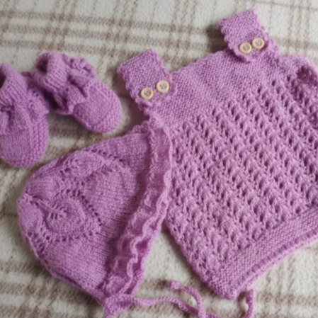 Producto - CHALECO, GORRITO Y ESCARPINES para bebés de (1a3 meses)