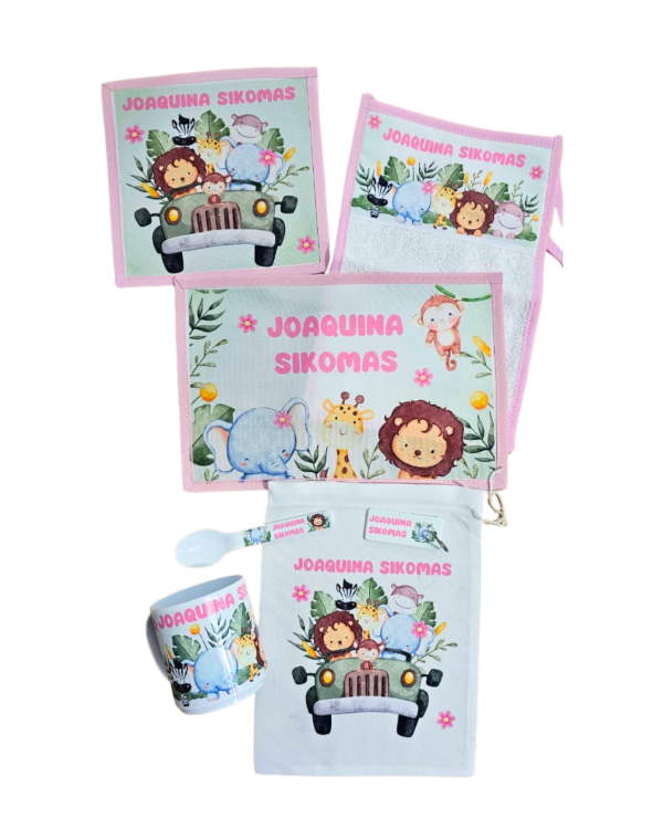 Producto - Set De Jardín Personalizado 5 Piezas - Con Taza y Cucharita