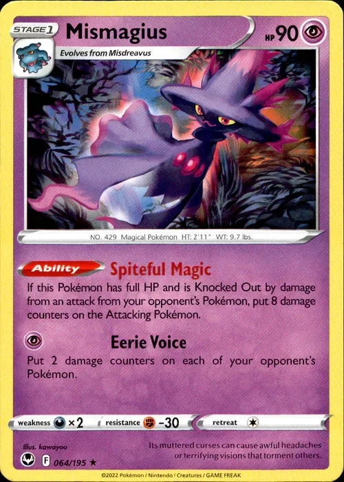 Producto - Mismagius - 064/195 - Silver Tempest