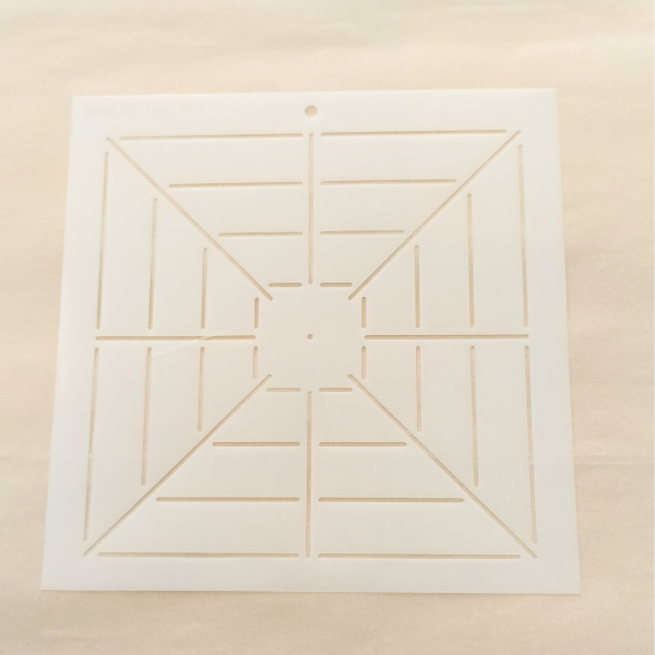 Producto - Stencil 20x20 Puntillismo G171