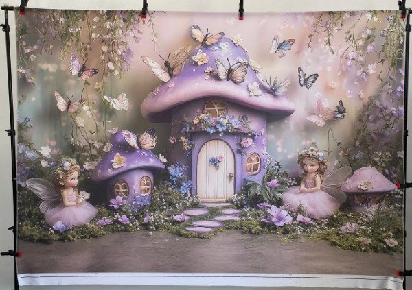 Producto - FONDO HADAS/BOSQUE ENCANTADO 220X150 SIN FALLA HAD01