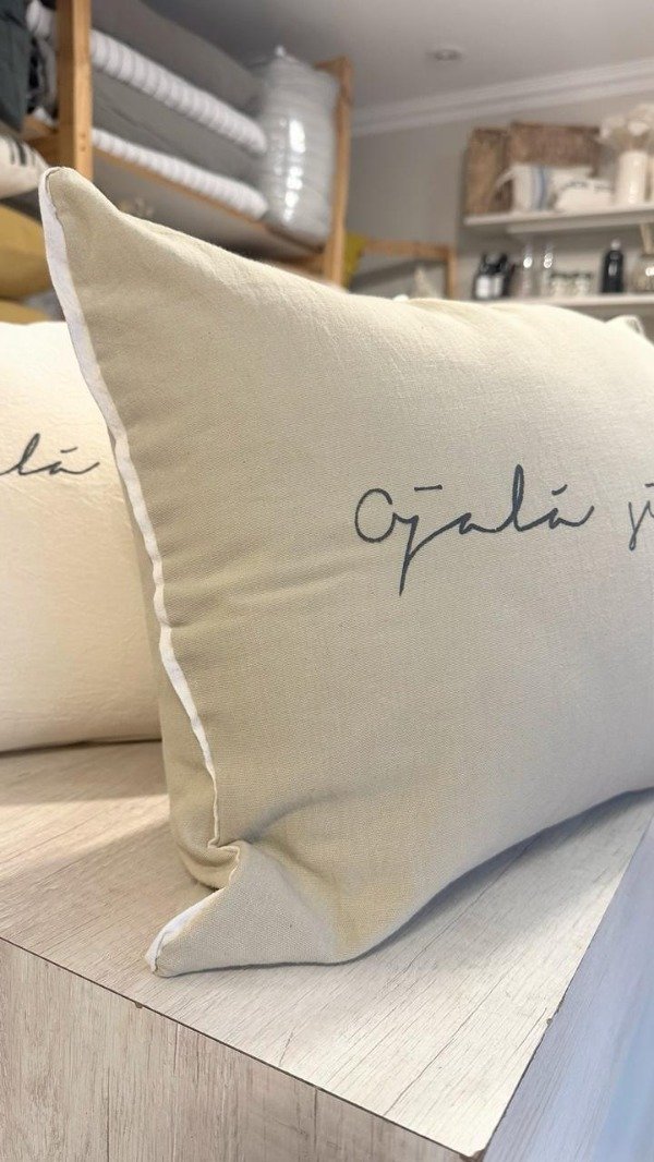Producto - ALMOHADON OJALA SIEMPRE