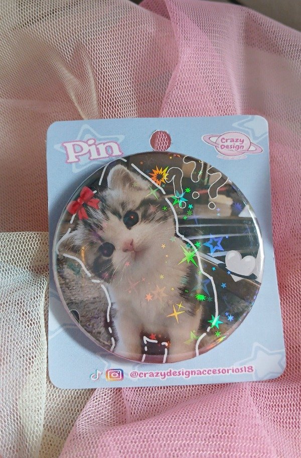 Producto - Pin michi cute