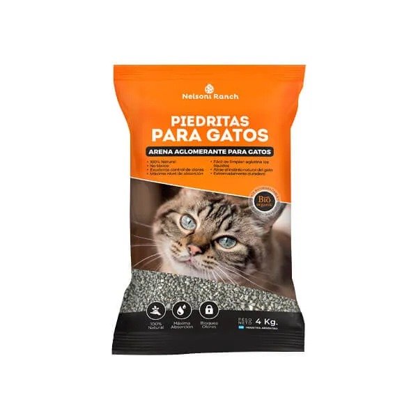 Producto - NELS ARENA AGLOMERANTE PARA GATOS X 4 KG