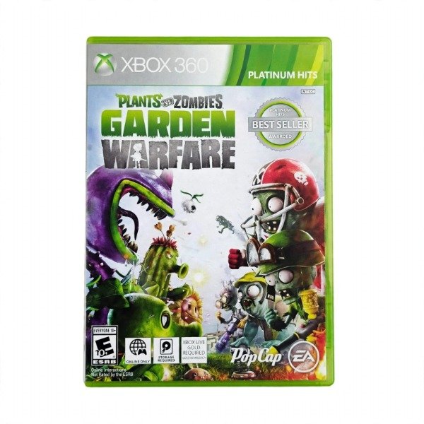 Producto - Plants vs Zombies Garden Warfare/Platinum Hits/Xbox 360 NTSC/Usado Impecable - 0