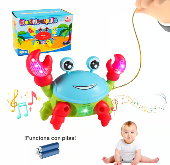 Producto - CANGREJO BAILARIN - CAMINADOR CON SONIDO Y LUCES