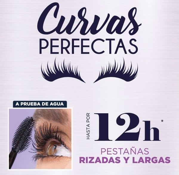 Producto - Vogue máscara de pestañas curvas peligrosas 12horas de duración a prueba de agua