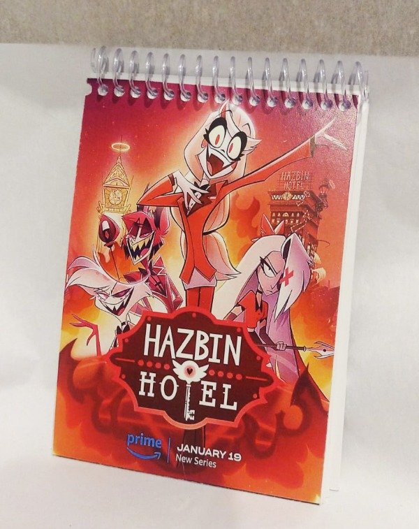 Producto - ANOTADOR A6 10X15 HAZBIN HOTEL