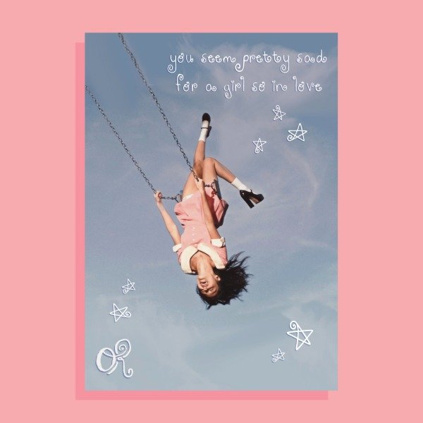 Producto - Print ' You seem pretty sad for a girl so in love' Olivia Rodrigo