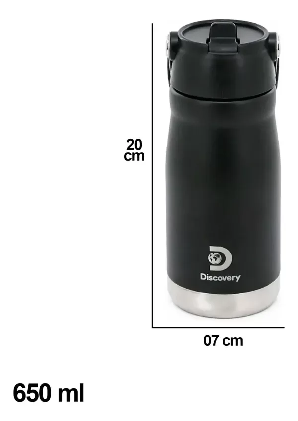 Producto - Botella Acero Discovery con manija 650 ml - 2