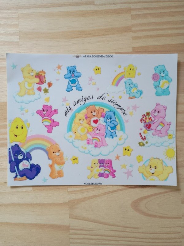 Producto - Transfer UV 19x23cm NOSTALGIA005