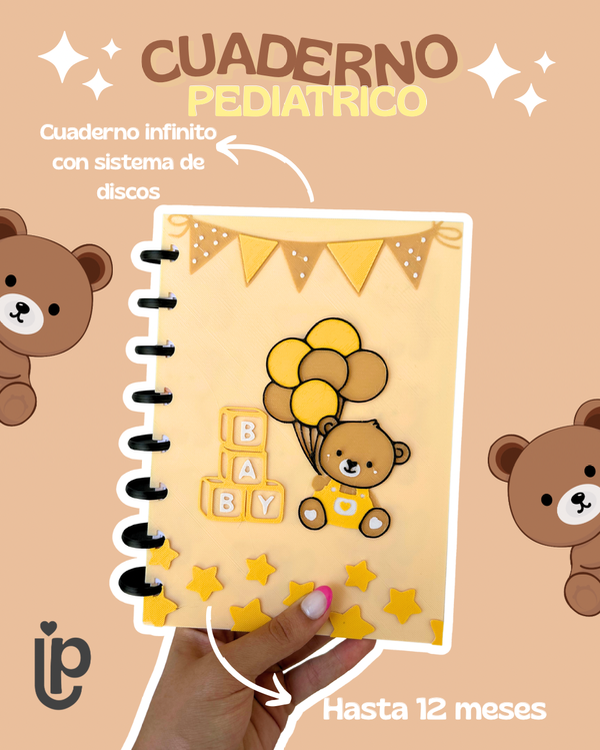 Producto - Cuaderno pediátrico A5