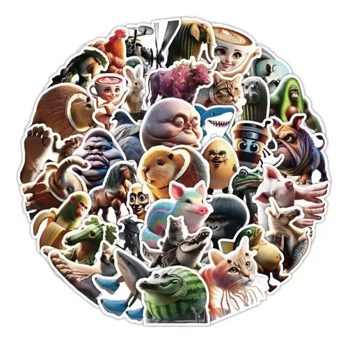 Producto - Pack de stickers BRAINROT