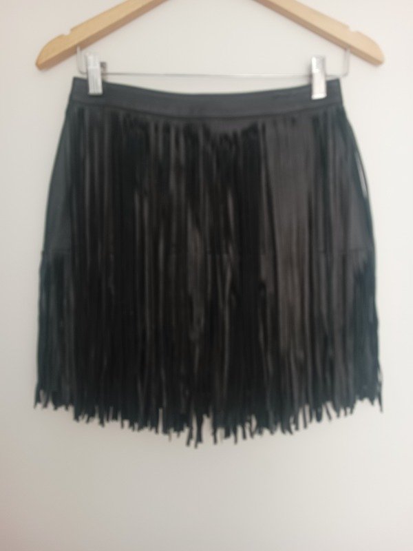 Producto - Pollera cuero flecos Boken