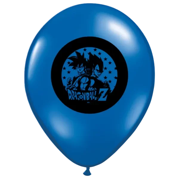 Producto - Globo de látex estampado Dragon Ball Z x5u