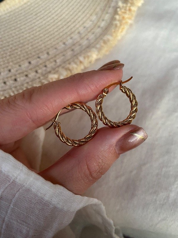 Producto - Argollas Labradas 15 mm A.D