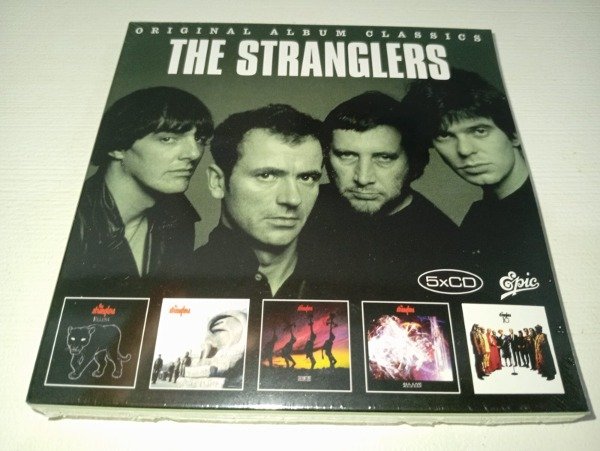 Producto - BOX 5 CDS THE STRANGLERS  ORIGINAL ALBUM CLASSICS  NUEVO EUROPA 35B
