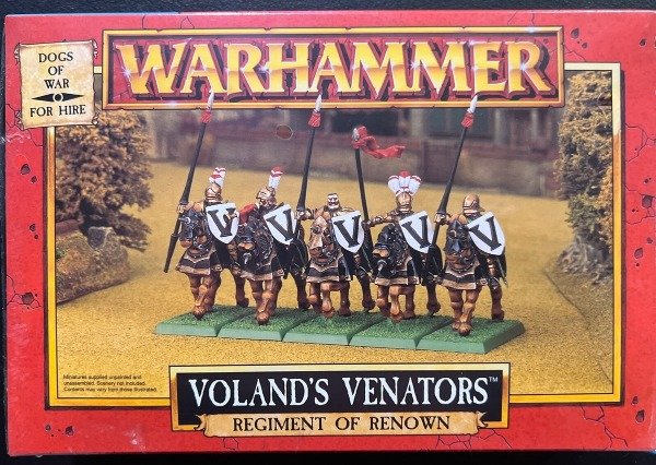 Producto - Dogs Of War Volands Venators - Regiment of Renown. NUEVO