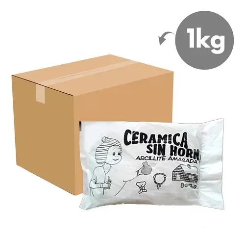Producto - ARCILLA EN FRIO x1kg (BULTOx12)