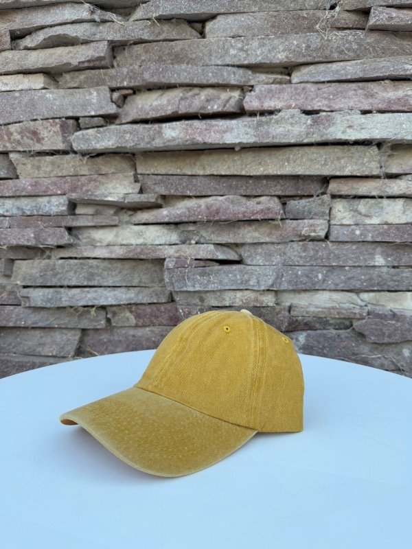 Producto - Gorra Vintage mostaza