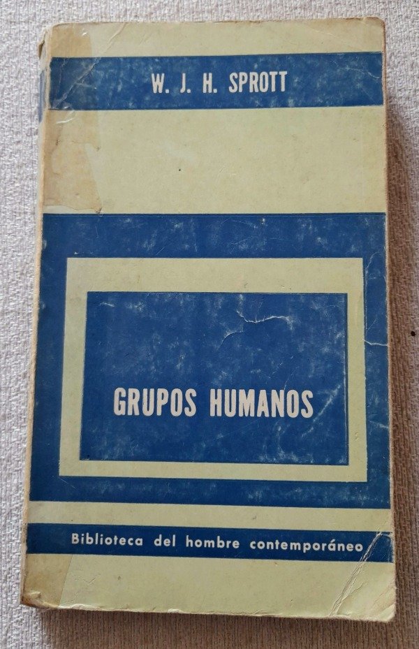 Producto - Grupos Humanos - Sprott - Hombre Contemporáneo Paidós #109