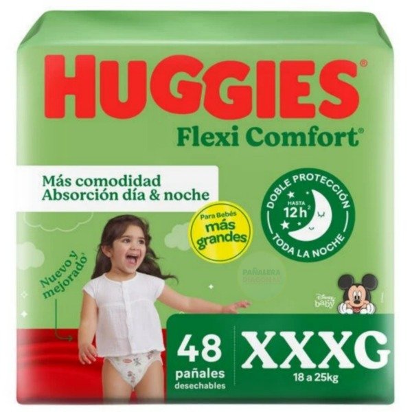 Producto - Pañales Huggies Flexi Comfort XXXG48