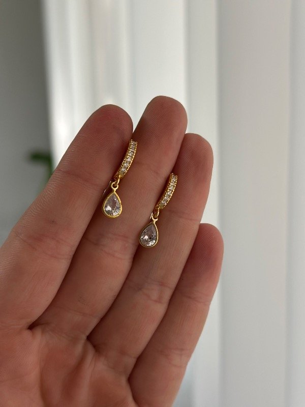 Producto - Argollitas gold gota
