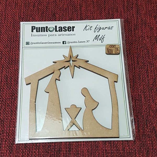 Producto - Kit Figuras mdf - cod Nav 05