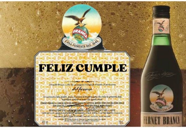 Producto - LAMINA FERNET BRANCA RECTANGULAR 2