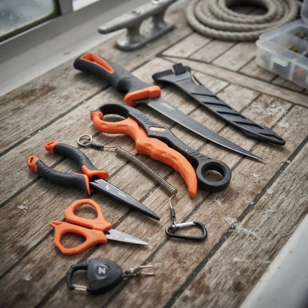 Producto - Kit de Accesorios Pesca Zest Z-kit6 6 Piezas BogaGrip Pinza S.Anillas Cuchillo - 7
