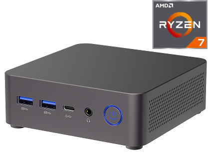 Producto - Mini PC AMD Ryzen 7 RAM 16GHb + SSD 512Gb + W11 Pro