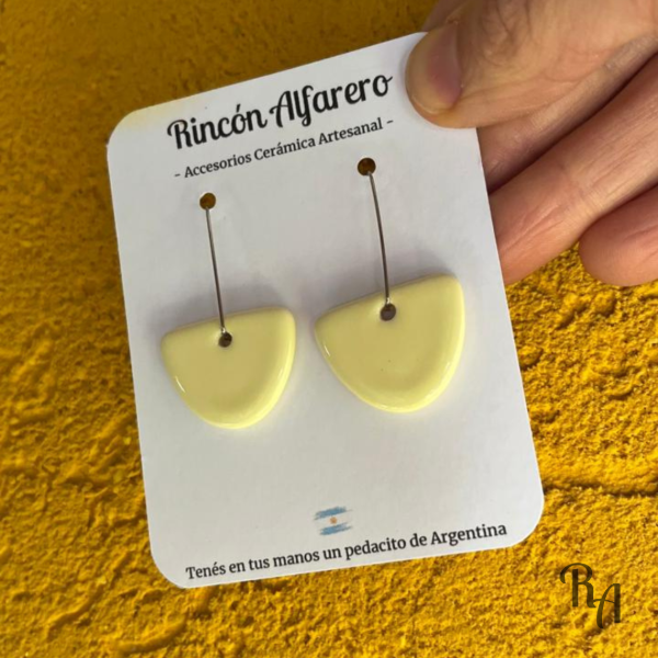 Producto - Pendientes Génova - semicírculos grandes
