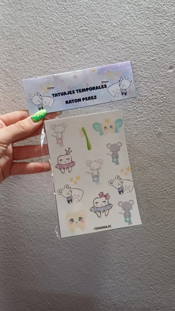 Producto - Mini Planchitas de Tatuajes Mágicas