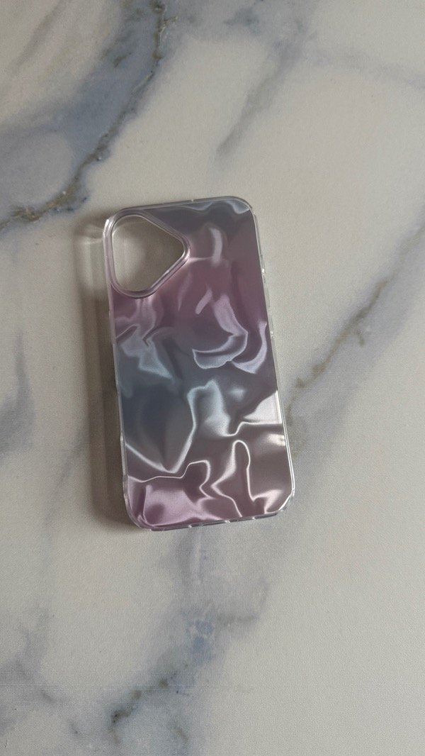 Producto - Funda tornasolada rosa Iph 16