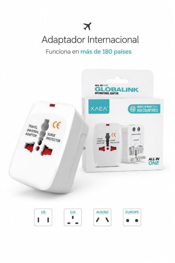 Producto - Adaptador Universal de Viaje - 0