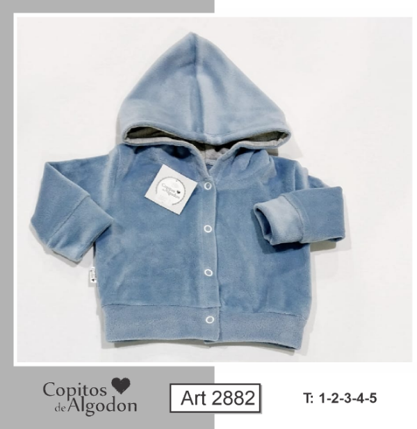 Producto - campera plush bifaz aero 1al5 (precio por curva de talles)
