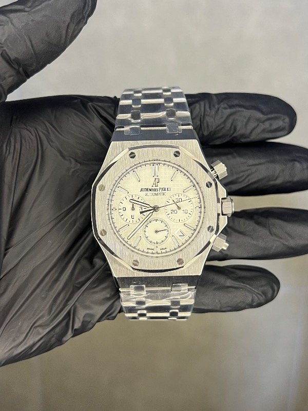 Producto - AUDEMARS PIGUET OAK CRONÓGRAFO BLANCO (calidad AAA+)