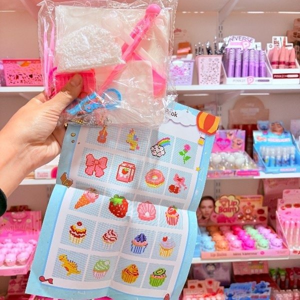 Producto - Kit para Armar Figuras con PIXEL ART 24 Colores - 1