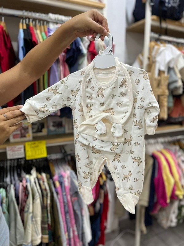 Producto - Enterito de algodón - 3 piezas