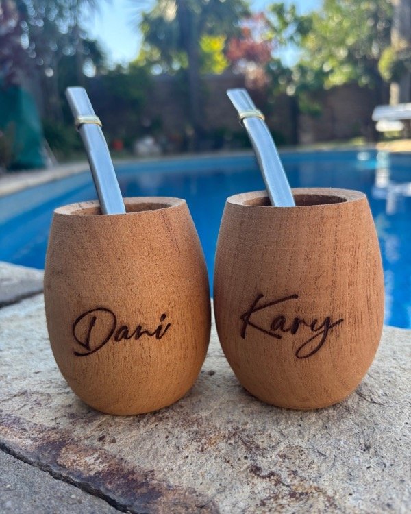 Producto - Mate huevito Algarrobo