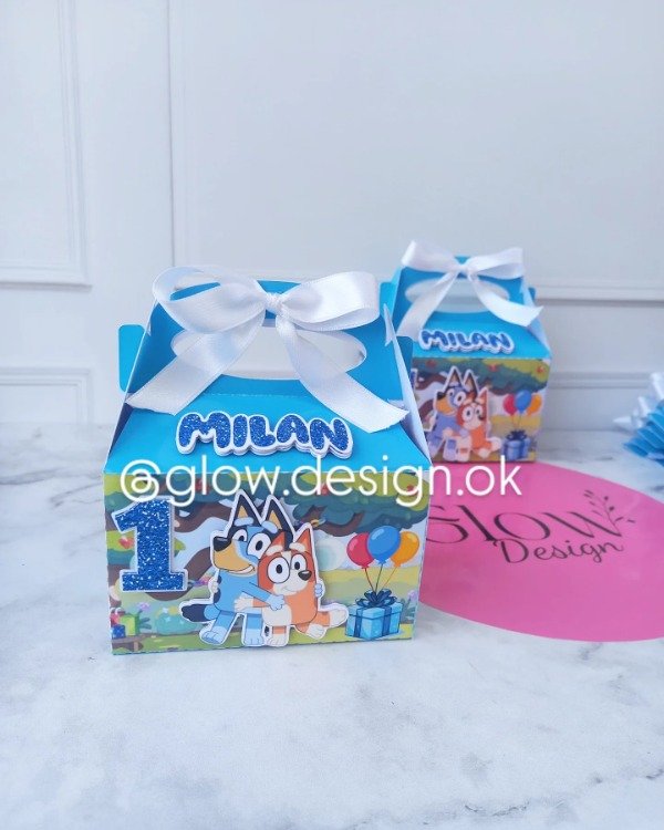 Producto - Cajita tipo mc Bluey